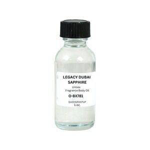 Legacy Dubai Sapphire (Unisex) Body Oil 1 oz Fragrance All Natural Scent